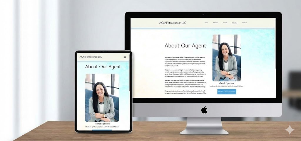 Recent project mockup