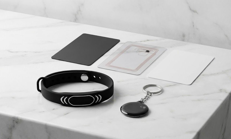 NFC digital business card on phone